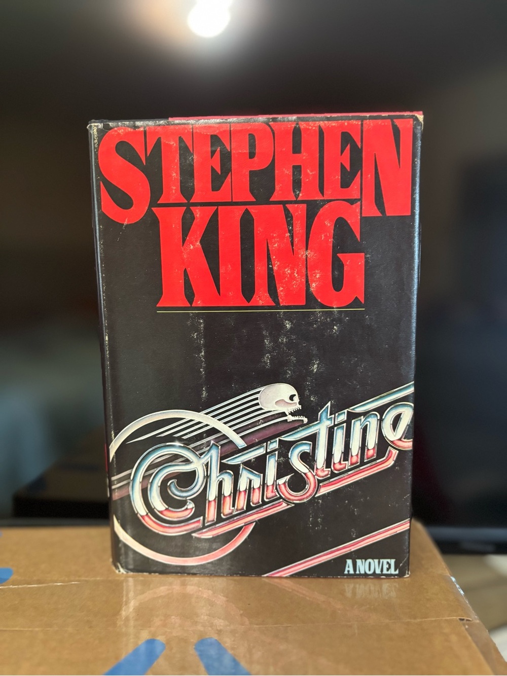 Stephen King Signed Christine Hardcover Book